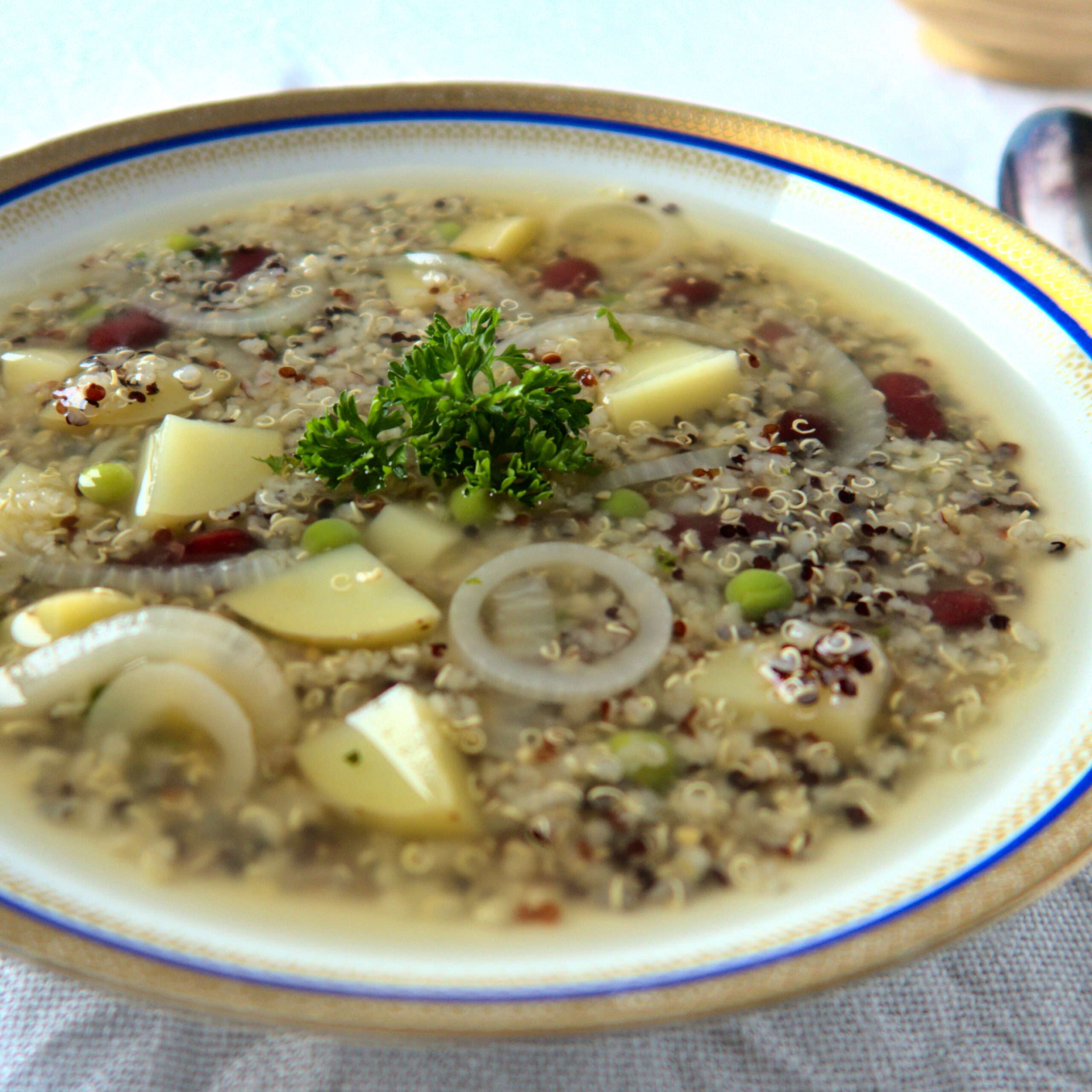 Sopa de Quinoa